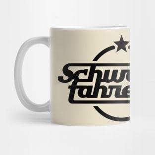 Simson Schwalbe Driver / Schwalbefahrererin (black) Mug